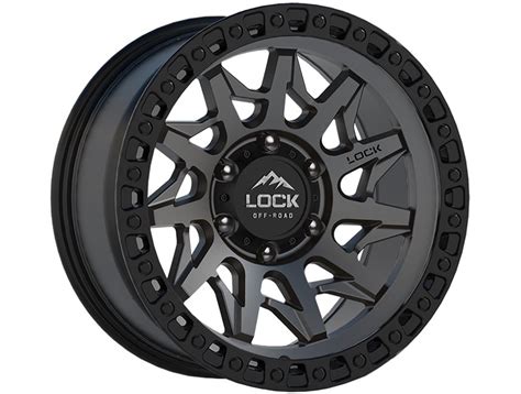 Lock Off Road Grey Lunatic Wheel Low Lunatic 2163mgmbr Havoc Offroad