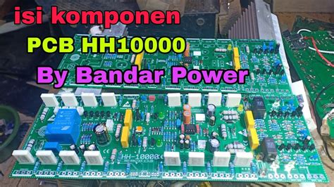rakittanam komponen power class  hh  bandar power youtube