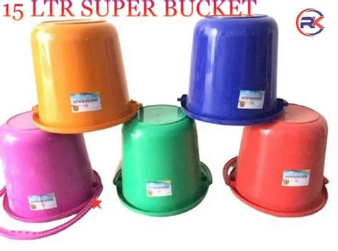 15 Liter Plastic Bucket At Rs 50 Plastic Buckets In Jodhpur ID