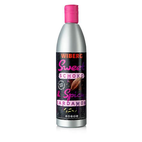 Wiberg Sauce Sweet and Spicy - chocolate and cardamom, 500 ml, Pe bottle