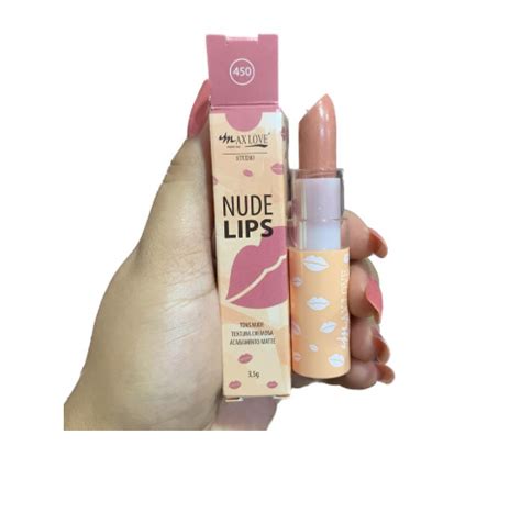 Batom Nude Lips Cor Max Love
