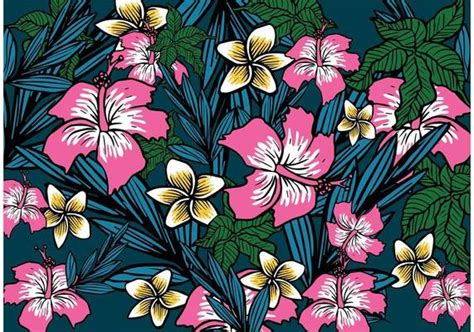 Hawaiian Flower Vector Art, Icons, and Graphics for Free Download