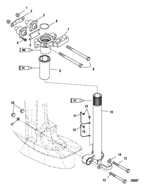 Understanding The Diagram Of A Mercury Outboard Steering Cable