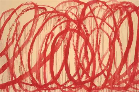 ‘untitled Bacchus‘ Cy Twombly 2008 Tate