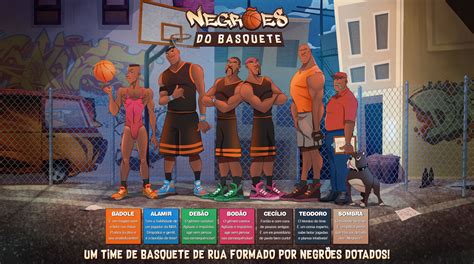 Negr Es Do Basquete Quadrinhos De Negros Dotados Ponto Gay