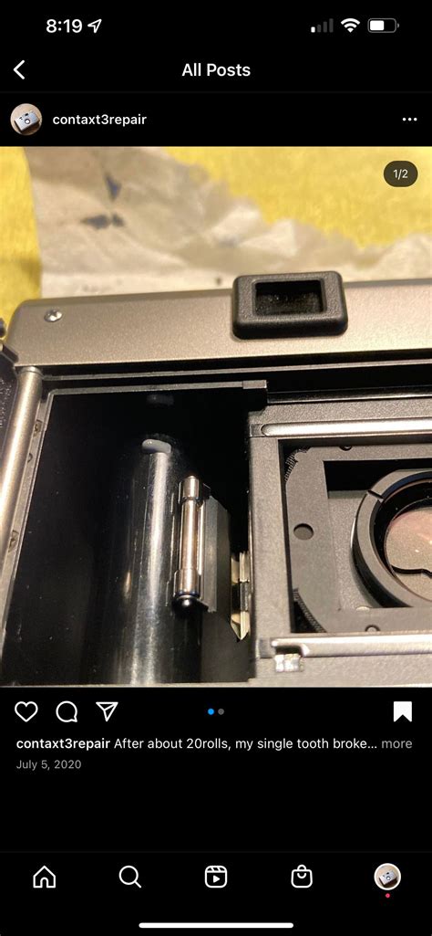 Contax G Repair 3