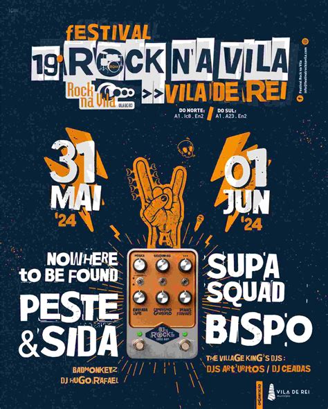 Festival Rock Na Vila De Regresso Dentro De Uma Semana Conhe A O Mapa