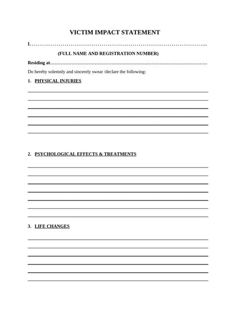 New Requirements for Victim Impact Statements | PDF | Practice Of Law ...