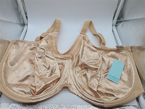 NWT Goddess Clara Underwire Bra Nude L EBay