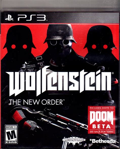 PlayStation 3 - Wolfenstein (The New Order) - Video Games