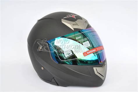 Шлем-трансформер BLD №-156 black/хамелеон - Мотозапчасти