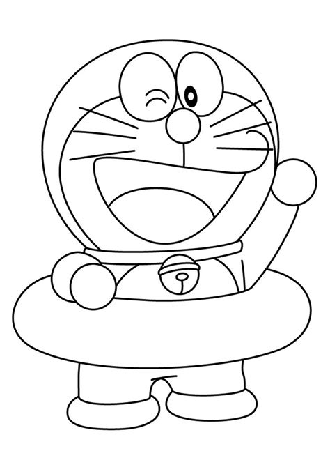 28 Disegni Di Doraemon Da Colorare Pianetabambiniit Pagina Da Colorare