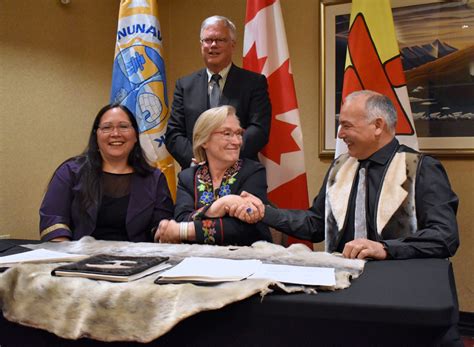 Celebrating a step towards Nunavut controlling its natural resources