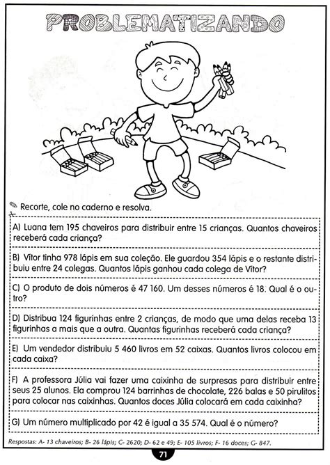 Historias Matemática 4 Ano - Histórias Matemáticas 4 Ano - RETOEDU