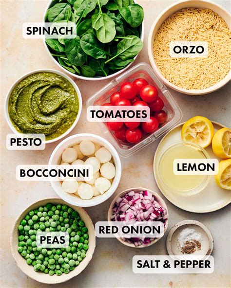 Easy Orzo Pesto Salad Evergreen Kitchen