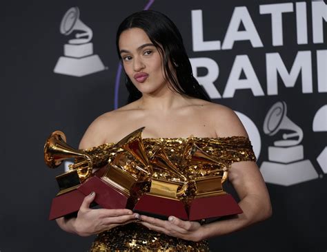 Rosalia Hace Historia En Los Latin Grammy 2022