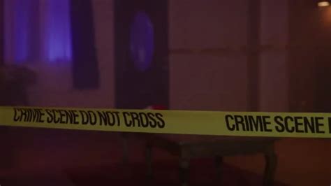 Crime Scene Tape In A Frightening Hotel ... | Stock Video | Pond5 