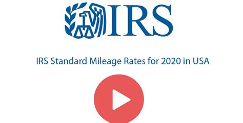 Standard Mileage Rate For