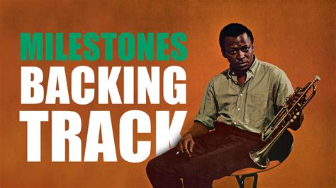 Milestones Backing Track Jazz 250bpm Backing Track Center