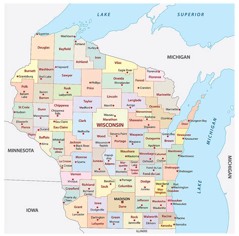 Wisconsin Maps & Facts - World Atlas