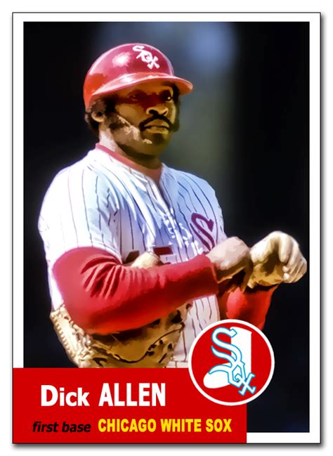 Dick Allen Hall of Fame: 1953 Topps Dick Allen - White Sox