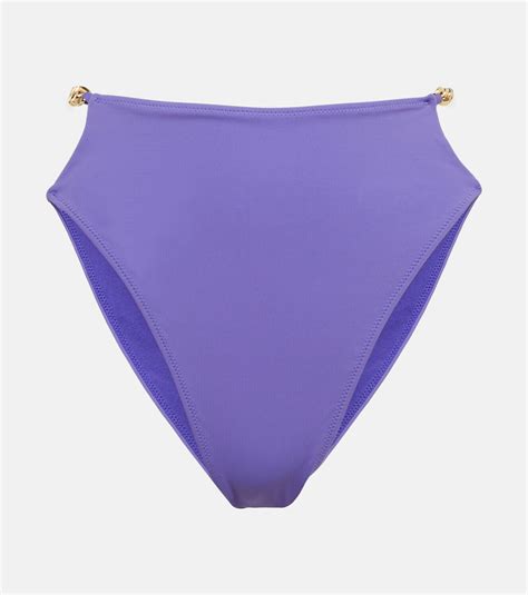 Stella McCartney Chain Trimmed Bikini Bottoms Stella McCartney