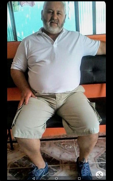 Crotch Shots Chubby Men Handsome Older Men Gay Outfit Gay Beard Bear Men Bears