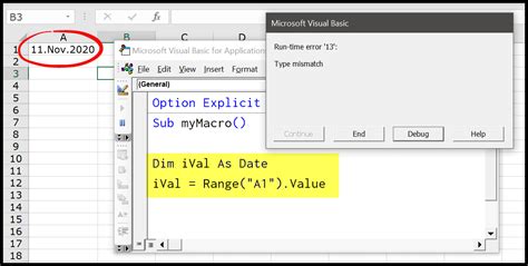 VBA Type Mismatch Error (Examples) How To Fix Run-time, 58% OFF