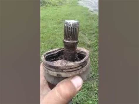 слетело стопорное кольцо на приводе со стороны трипоида , часть 1 - YouTube