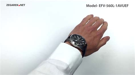 Casio Edifice Momentum Efv 560l 1avuef Simple Sporty Chronograph