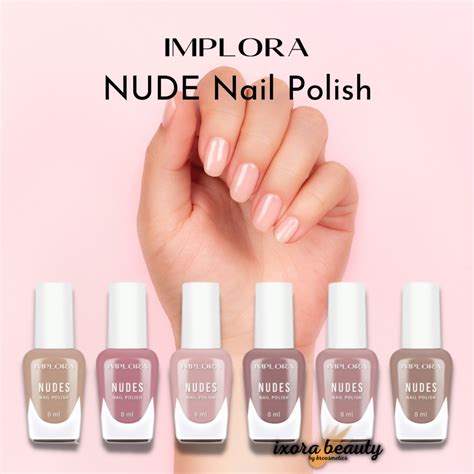 Jual Implora Nail Polish Nude Series Ml Shopee Indonesia