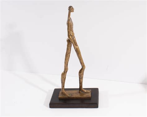 Pablo Curatella Manes Signed Bronze Sculpture Of A Nude Figure For Sale At StDibs
