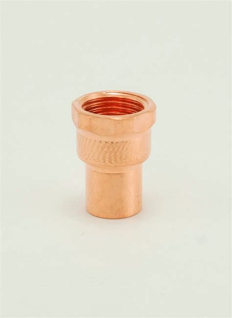 Copper Female Adapter Copper Pipe And Fittings Plumbing And Gas
