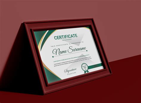certificate design templete  behance