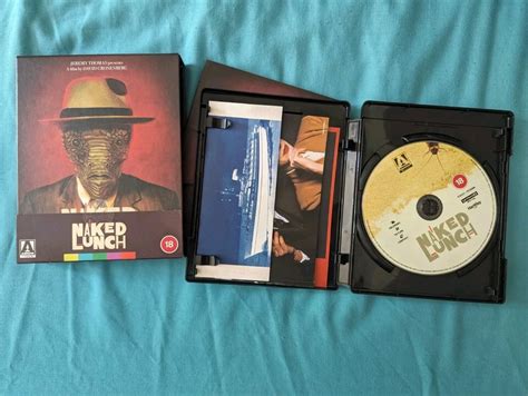 Naked Lunch K Limited Edition Arrow Films Blu Ray Cult Cronenberg