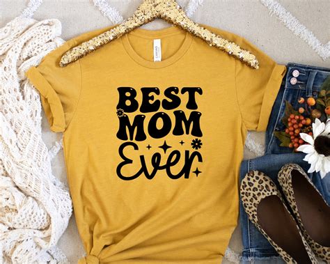 Best Mom Ever Svg Retro Mom Svg Mom Life Svg Mama Boho Etsy