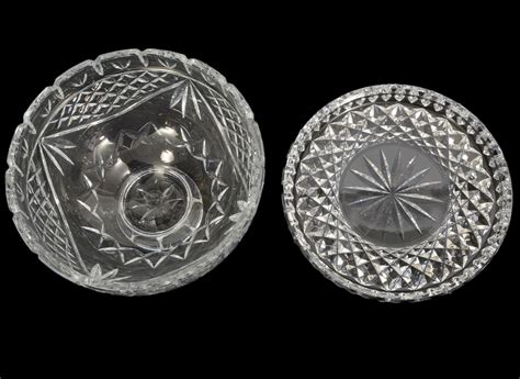 Lot Waterford Crystal Pedestal Bowl And Underplate
