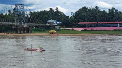 pacu jalur porprov  riau hari pertama youtube
