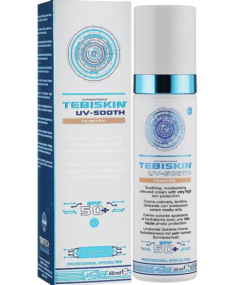 Tebiskin Солнцезащитный крем с тонирующим эффектом Uv-Sooth Teintee SPF ...