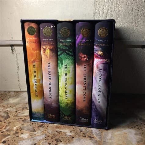 Trials Of Apollo Books Set Trials Of Apollo The 5 Book Hardcover