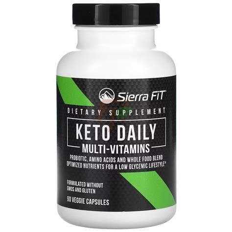 Sierra Fit KETO DAILY (90 капс) - купить кето-витамины в Москве | FitHerb