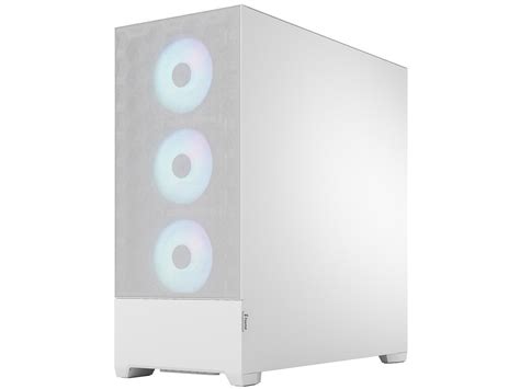 Fractal Design Pop XL Air RGB White TG ATX High-Airflow Clear Tempered ...