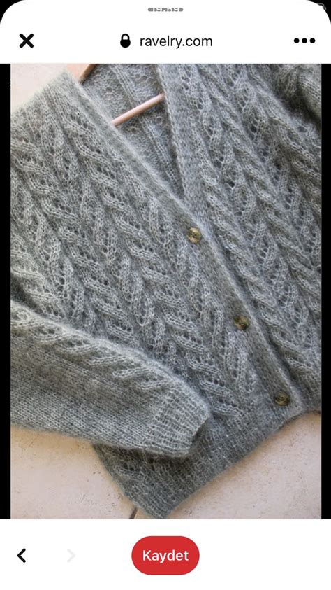 Pin by Mualla Kurtoğlu on Örgü Ladies cardigan knitting patterns