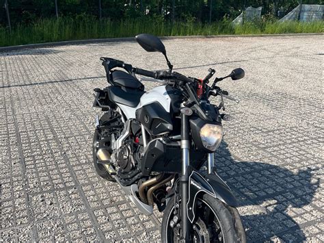 Купить б у Yamaha MT 07 FZ 07 инжектор 6 передач в Лобне белый naked bike 2014 года на Авто