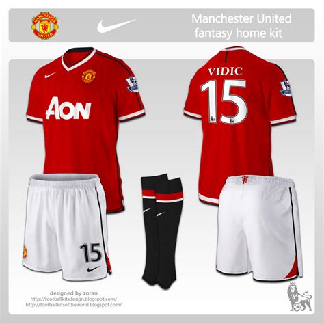 football kits design: Manchester United fantasy kits