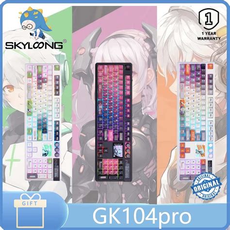 Skyloong Gk Pro Mode Hot Swappable Knob Custom On Screen Calculator Mechanical Keyboard