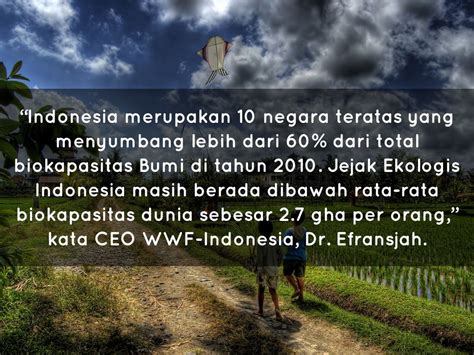 Jejak Ekologi By Neny Litaay