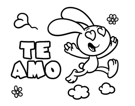 Te Quiero Coloring Pages Coloring Pages