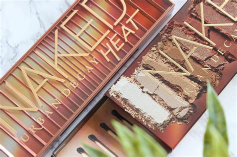 Urban Decay Naked Heat Eyeshadow Palette Review Swatches UK