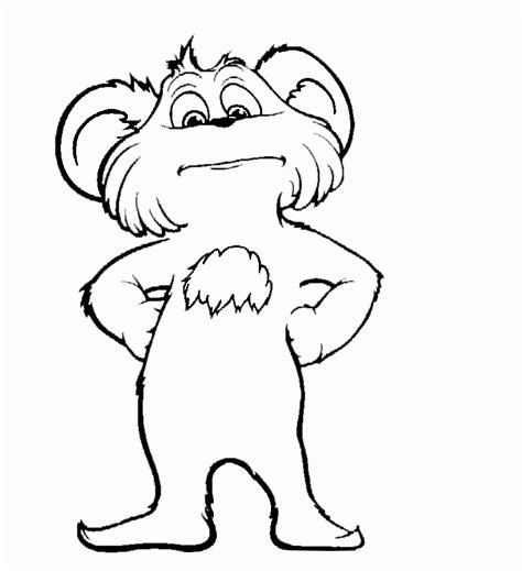 Printable Lorax Coloring Pages
